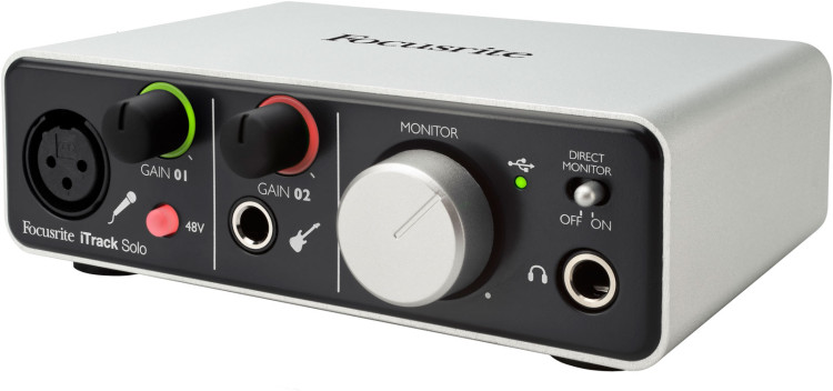 Focusrite iTrack Solo Audio Interface