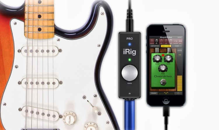 iRig PRO, guitar, iPhone