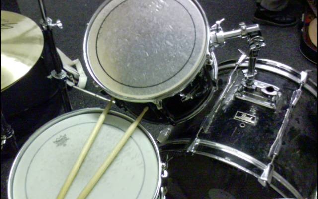 Drumkit closeup