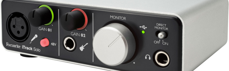 Focusrite iTrack Solo Audio Interface