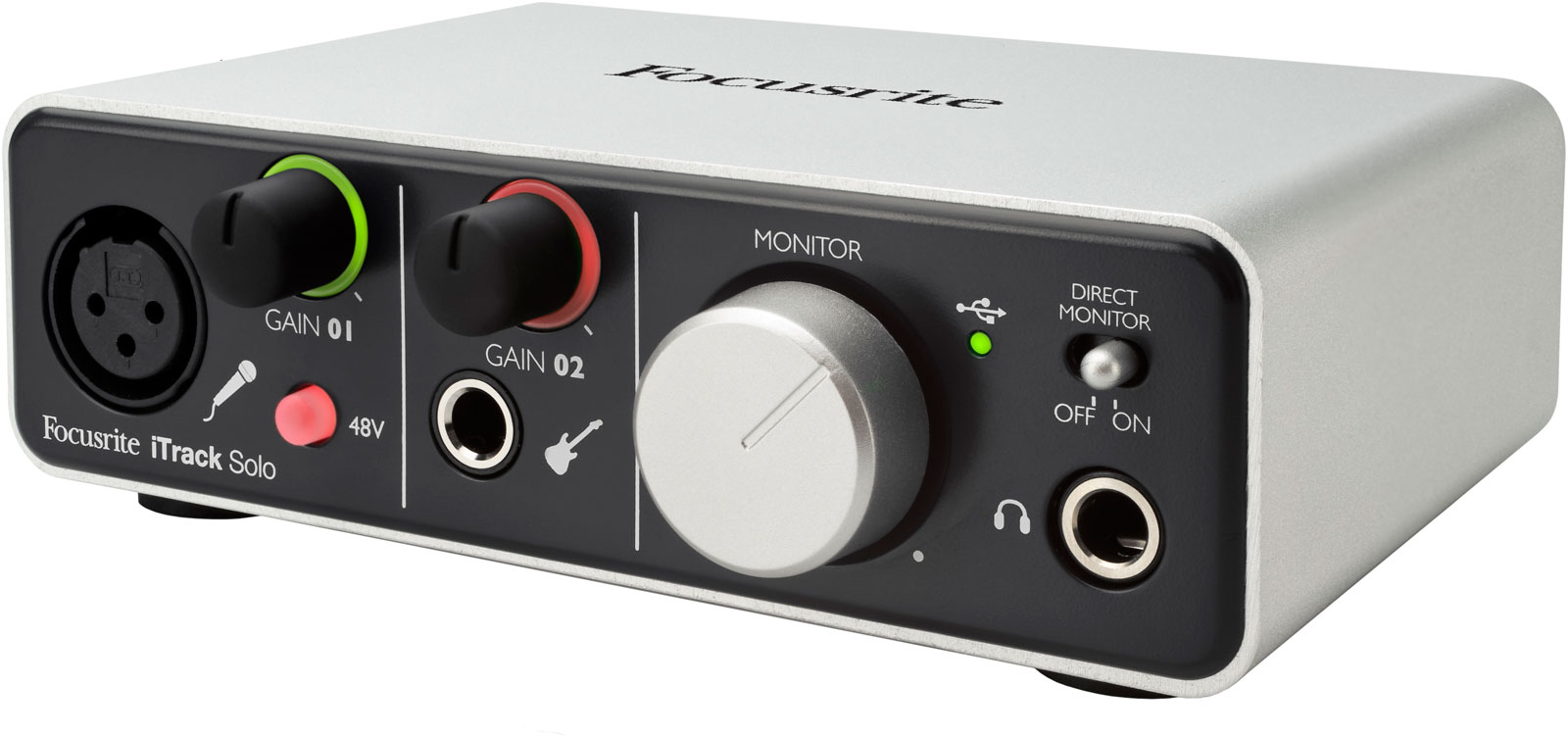 Focusrite iTrack Solo an External Audio Interface for iPad, Mac and