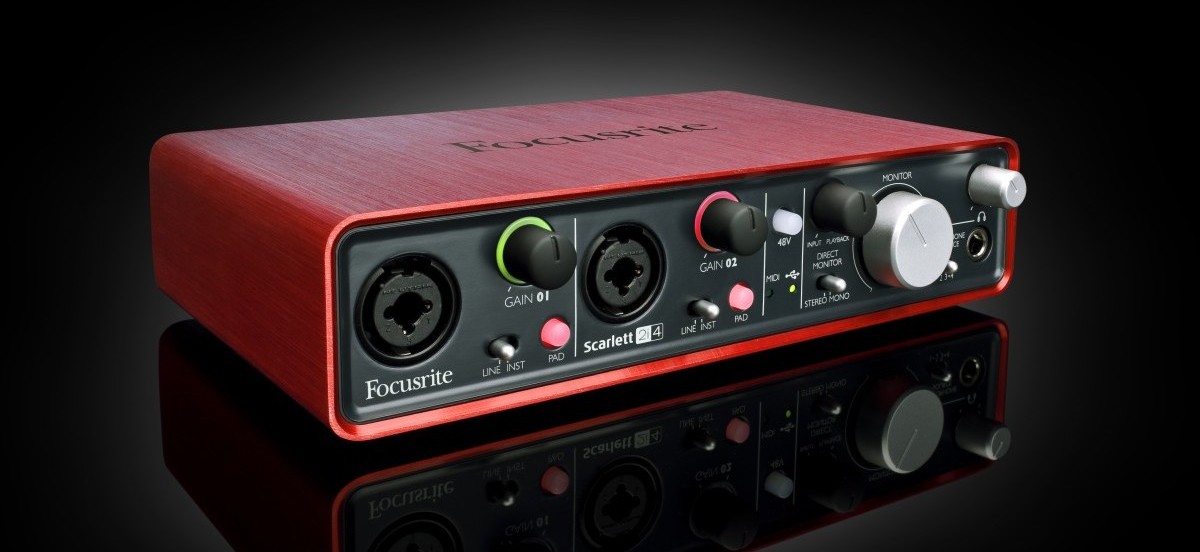 Звуковая карта focusrite