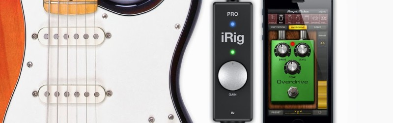 iRig PRO, guitar, iPhone